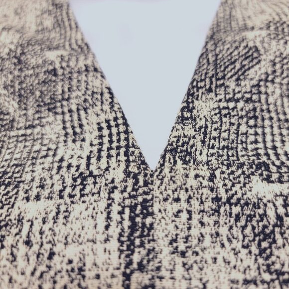 NWT M.M. LaFleur New York Black & White Dress - Picture 7 of 16